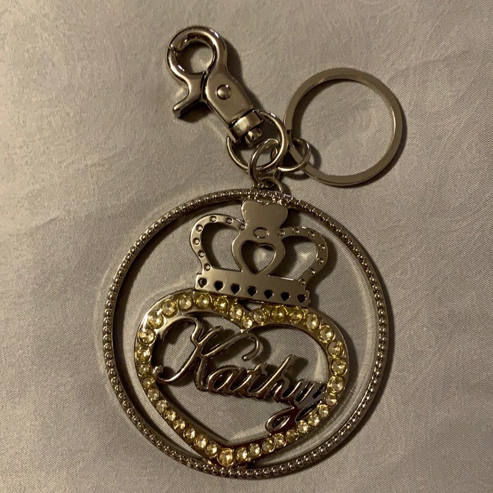 Kathy Van Zeeland purse jewelry / key chain.